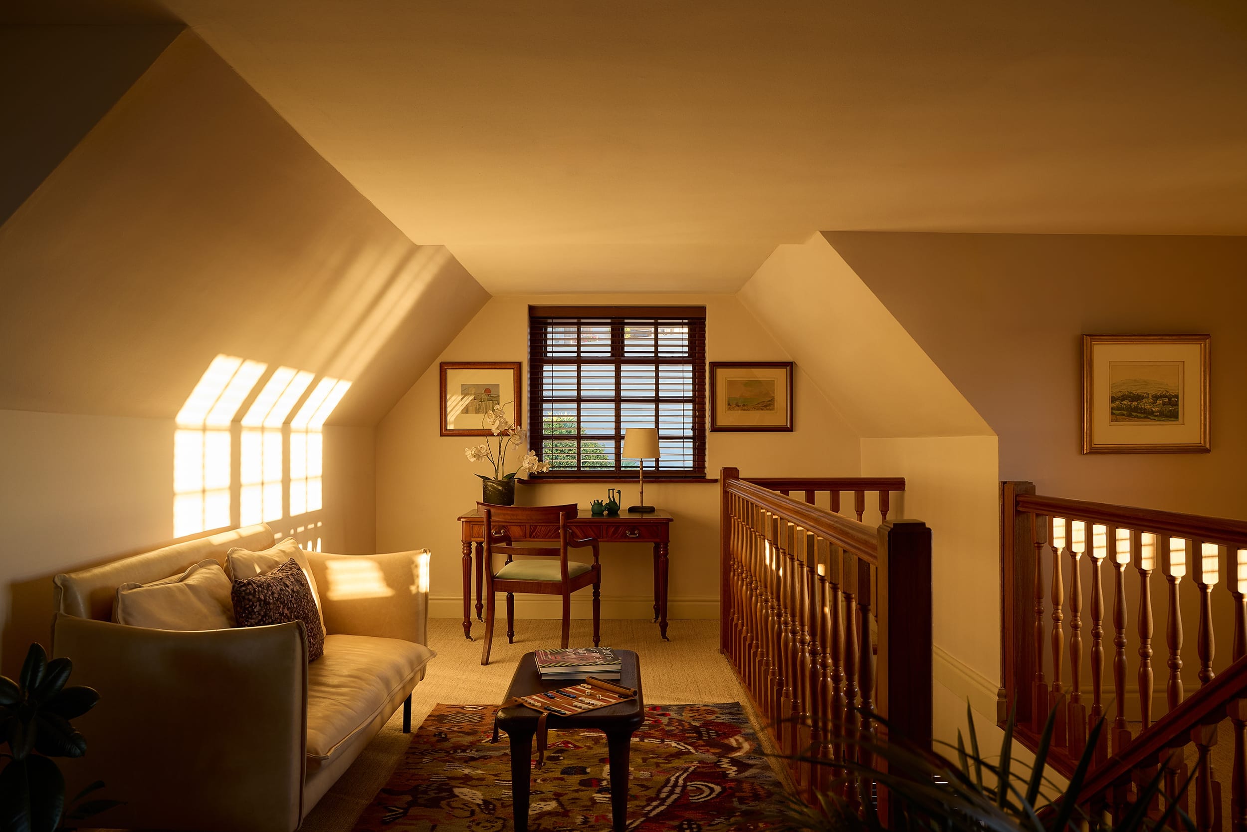 A quiet study within the Ellerman House Suite