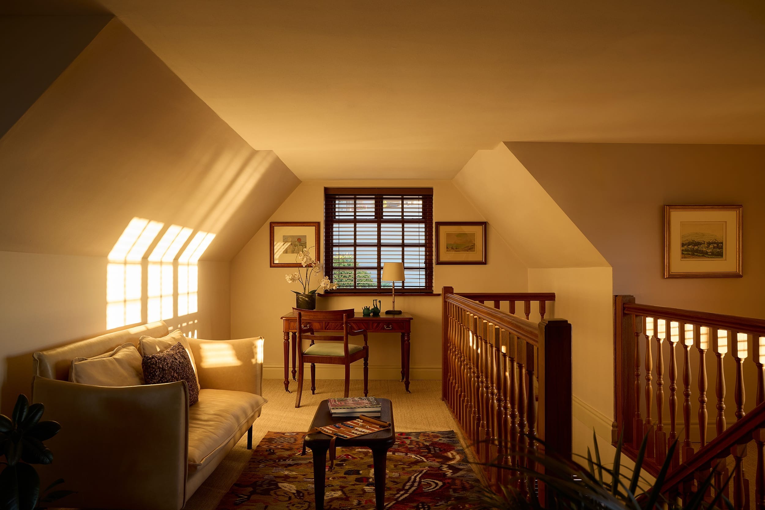 A quiet study within the Ellerman House Suite