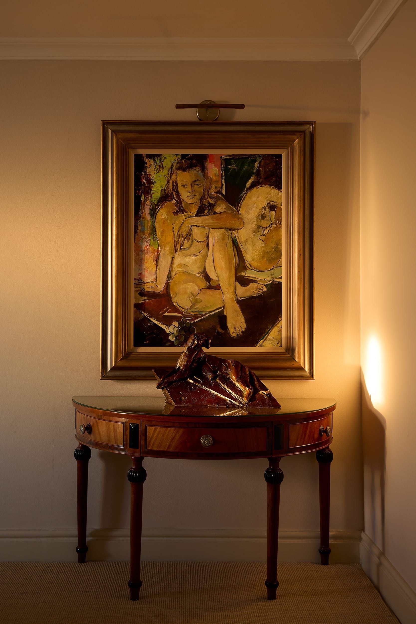 A considered interior detail within the Ellerman House Suite