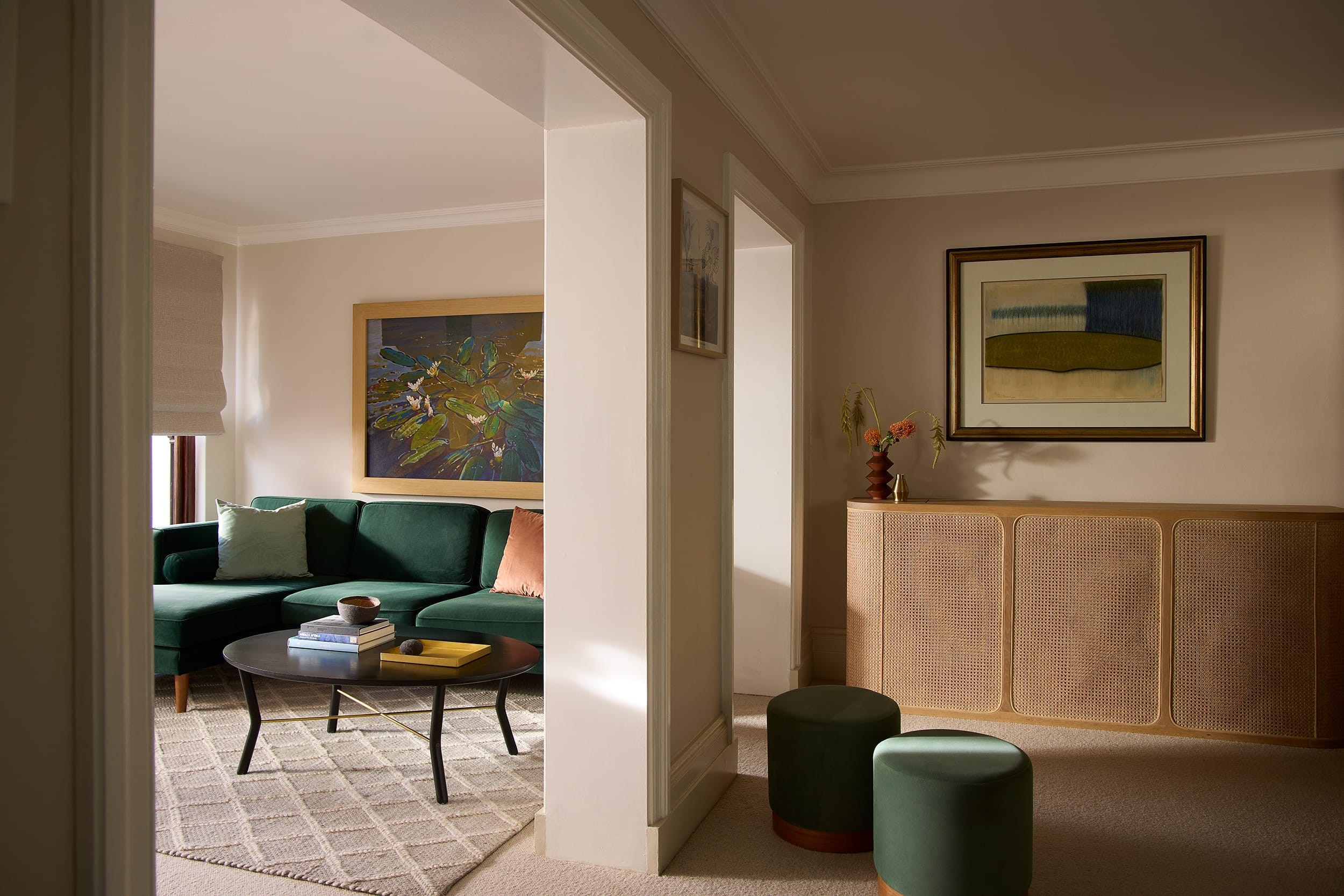 Seating area within the Deluxe House Room