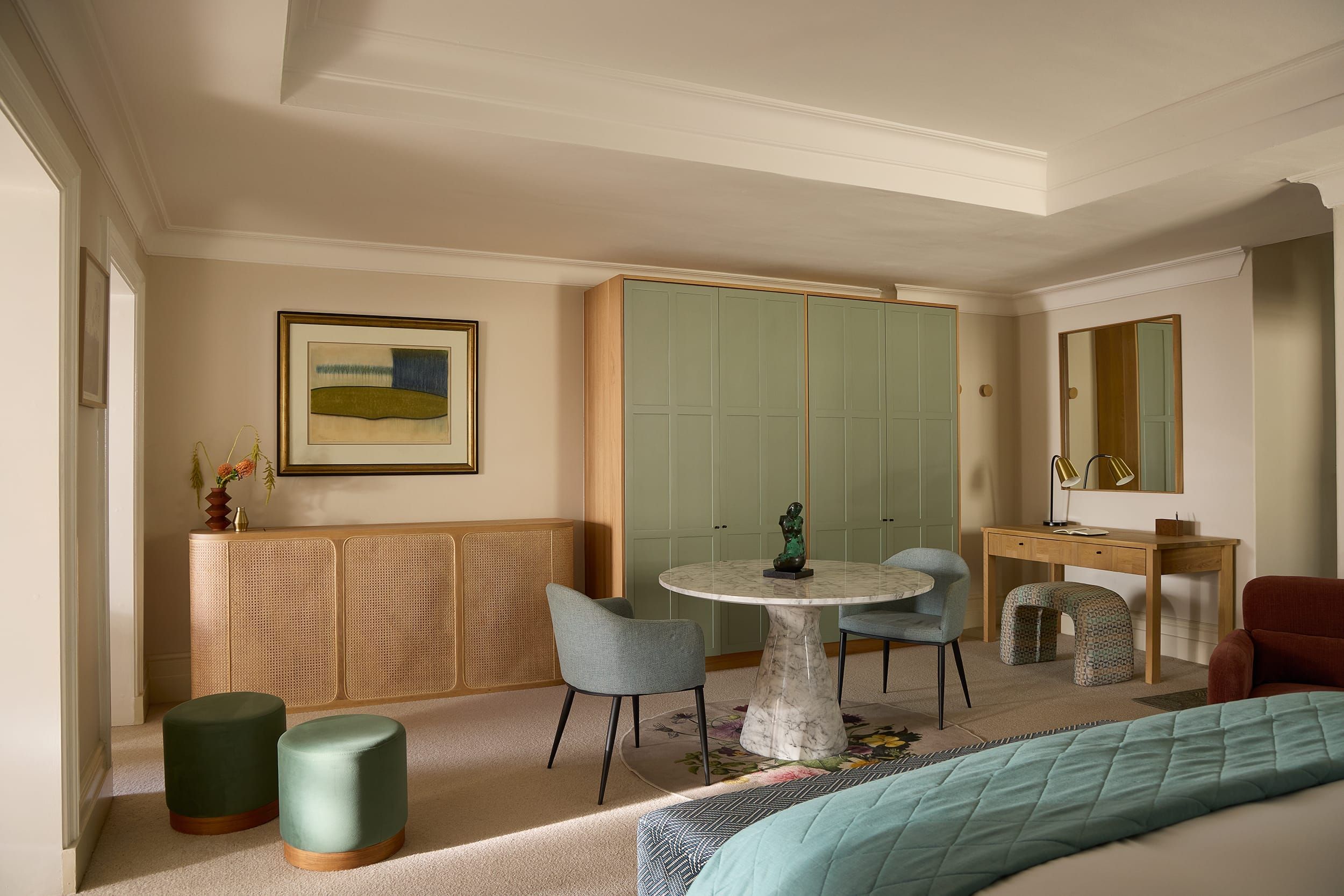 Deluxe House Room seen across its full, light-filled interior