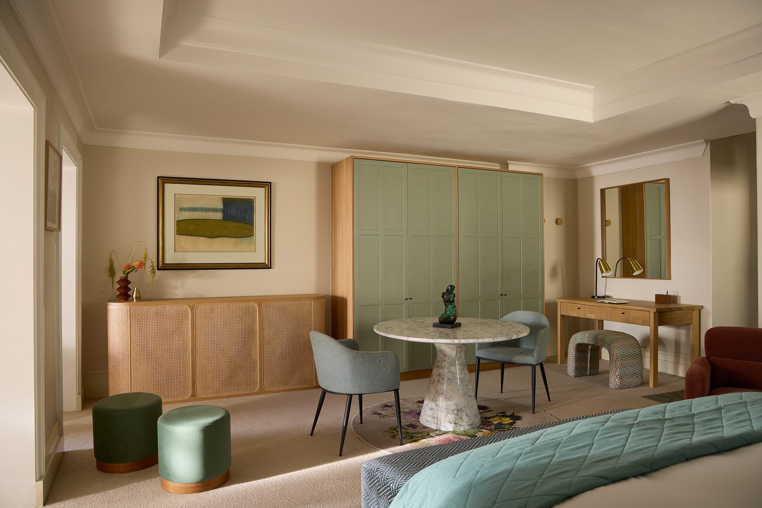 Deluxe House Room seen across its full, light-filled interior