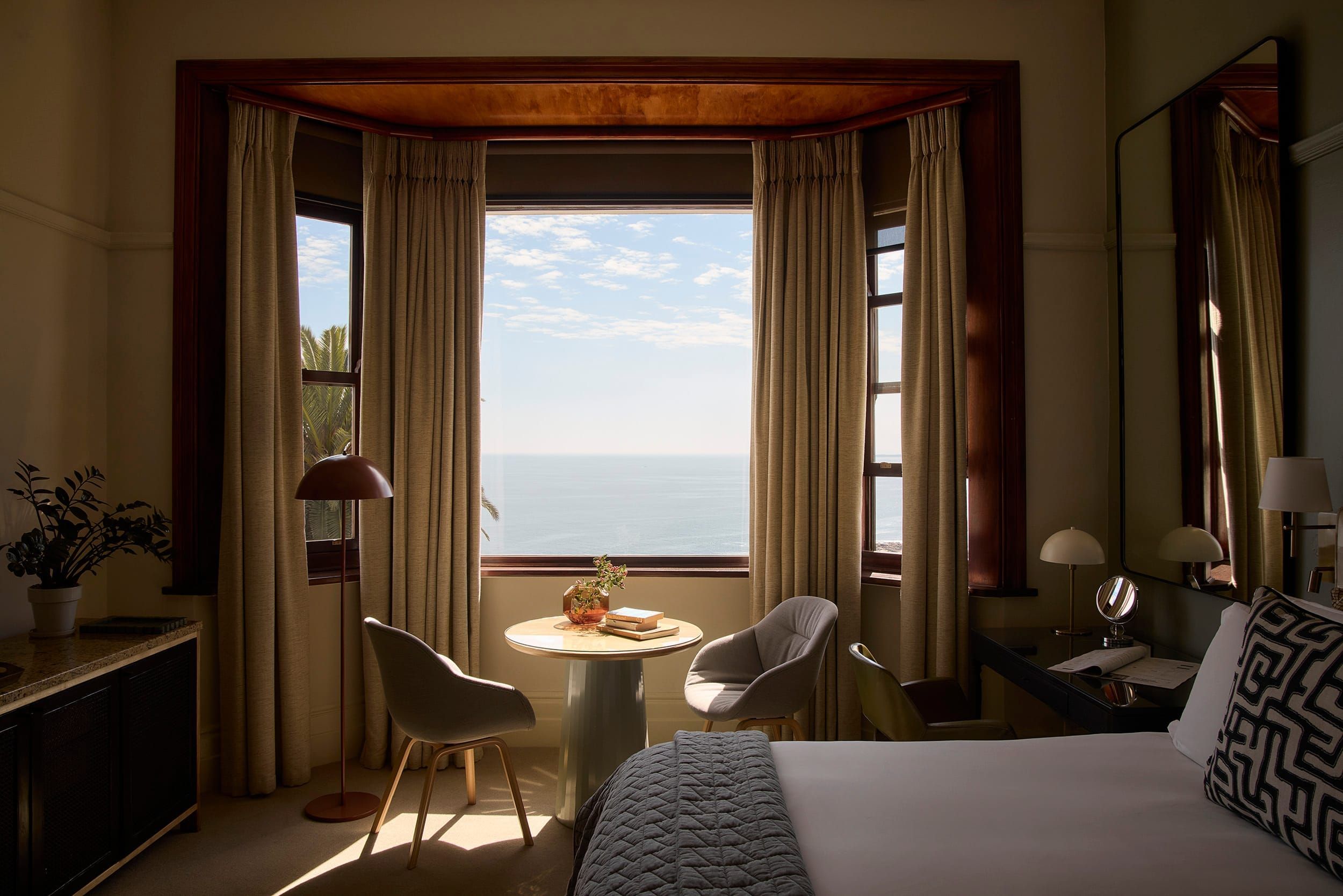 The Superior House Room is defined by its generous outlook across the Atlantic