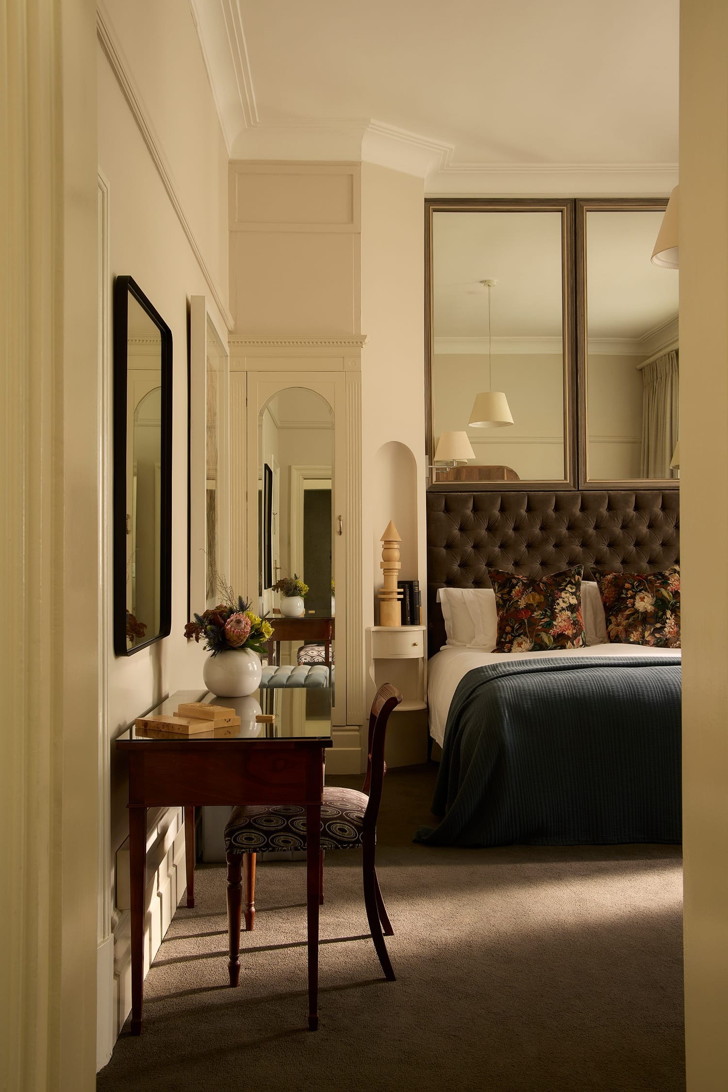 Considered interior detail within the Classic House Room