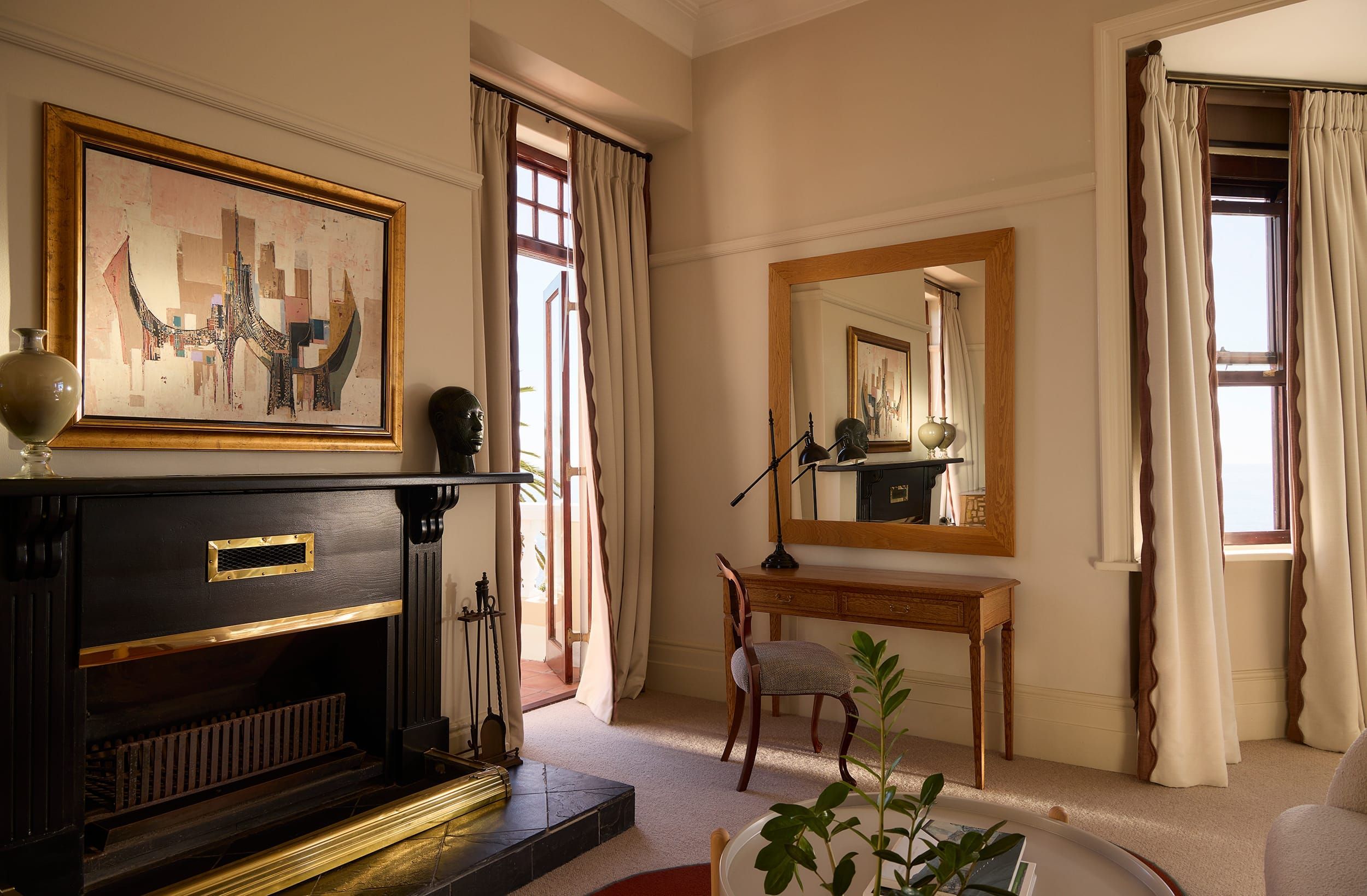 Seating area within the Deluxe House Room