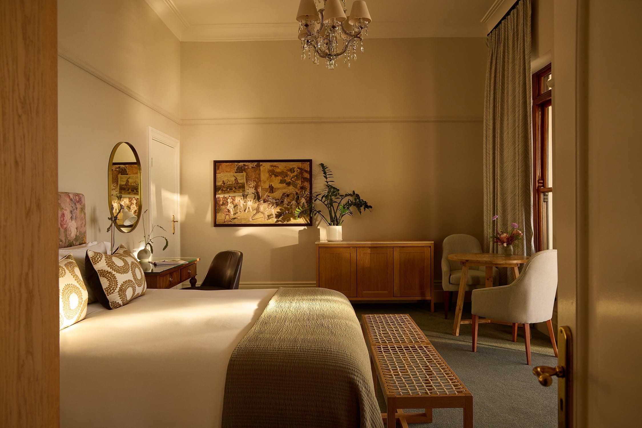A further view of the Deluxe House Room bedroom