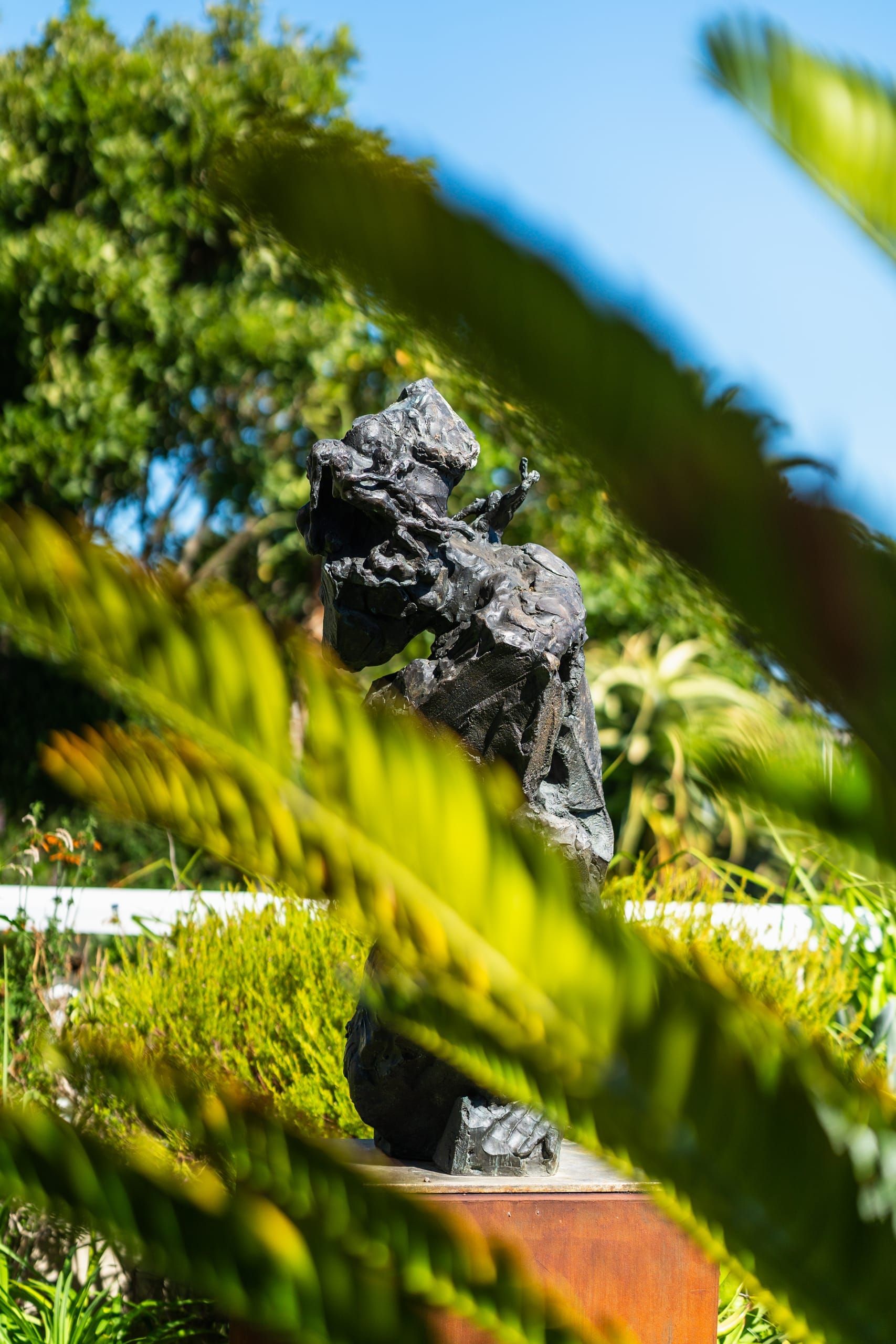 Set within the gardens of Ellerman House, the Sculpture Garden presents contemporary works in dialogue with the natural landscape and the Atlantic Ocean.