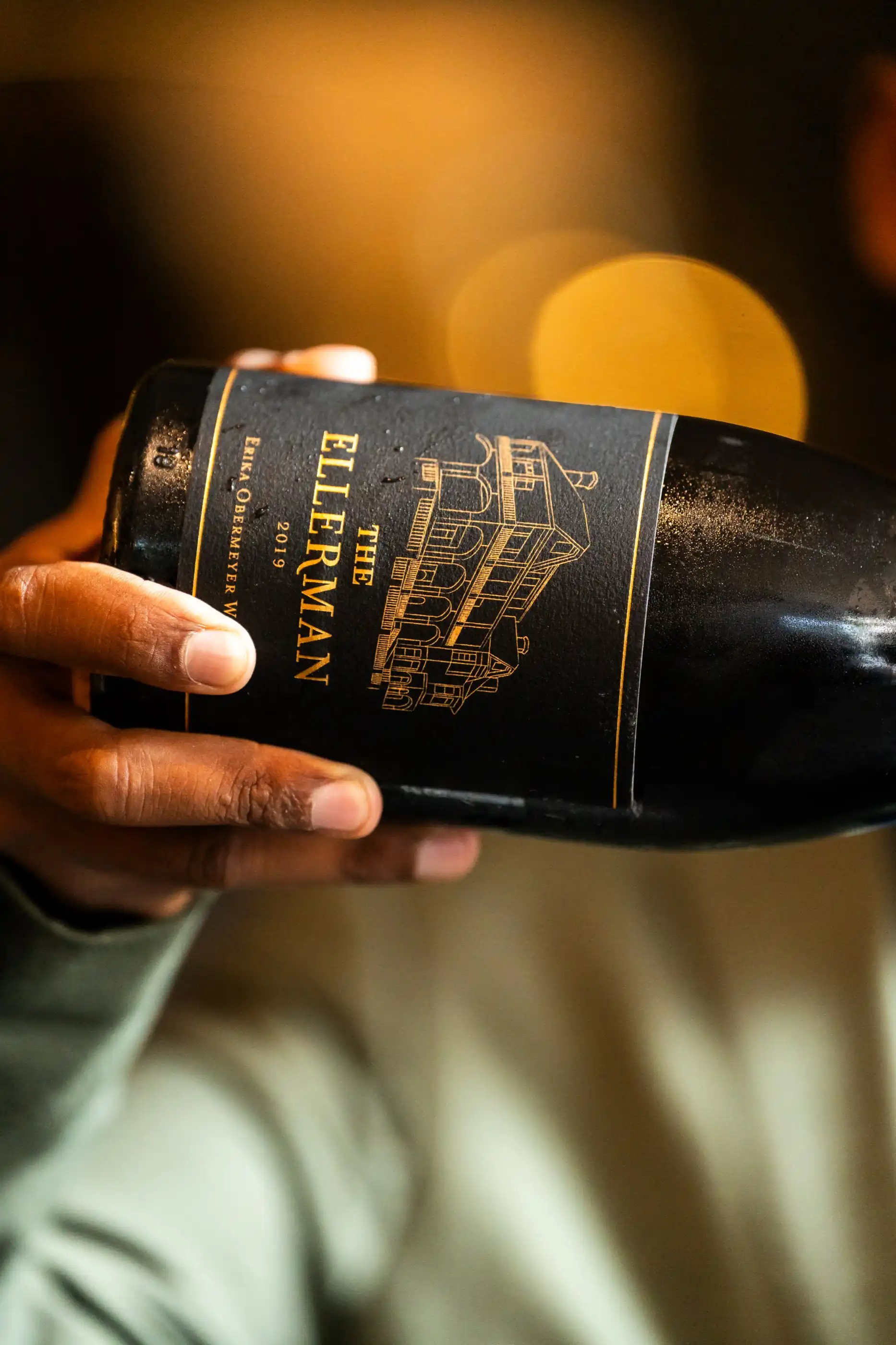 A close study of an Ellerman House wine label