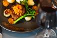 Laingsburg  Slowed Braised Lamb Shoulder, Parmesan Pap, Chakalaka, Tenderstem White Pepper & Roast Garlic Jus